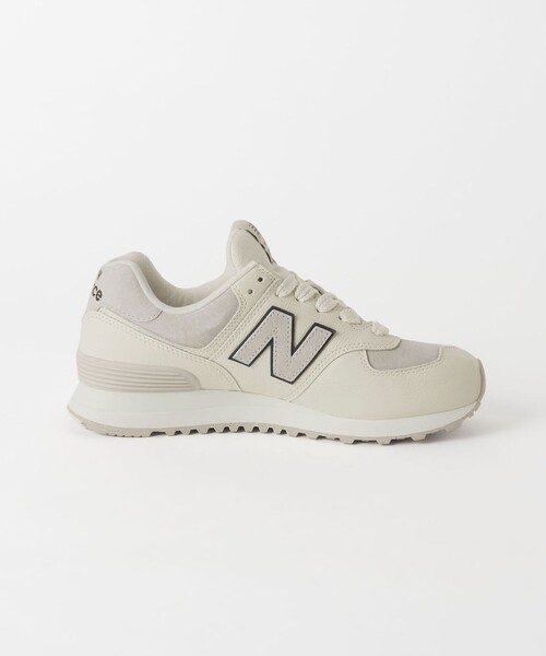 New Balance スニーカー ホワイト/グレー　WL574GB2 NEW BALANCE（ニューバランス）の「＜New Balance＞WL574GB2