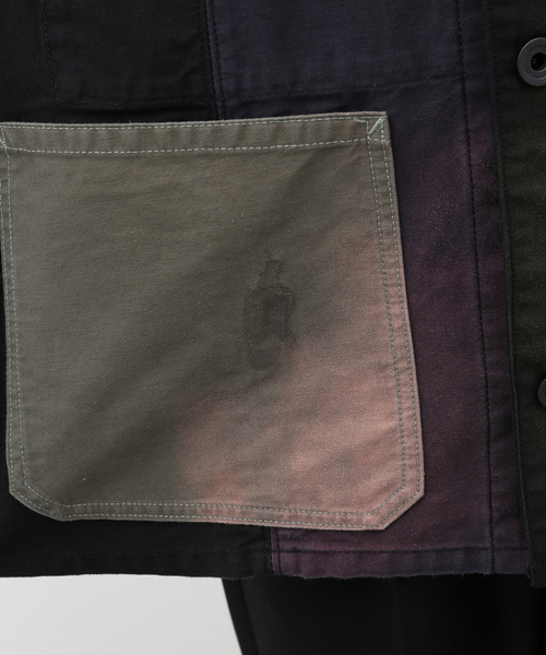 JOURNAL STANDARD J.S HOMESTEAD（ジャーナルスタンダードホームステッド）の「【J.S.Homestead】Crazy Pattern Black JK（カバーオール・メンズ・ブラック・LARGE/MEDIUM）」の17枚目の写真