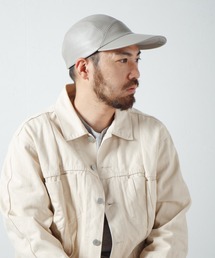 INDIETRO ASSOCIATION（インディエトロアソシエーション）の「Leather Jet Cap / レザージェットキャップ（キャップ）」