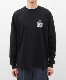 【Paris Saint-Germain】PARIS MAGIC プリント ロングスリーブTシャツ
