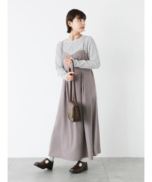 ehka sopo(エヘカソポ)の「ボーダーホルターネックカットソー(Tシャツ/カットソー・レディース・ピンク/オフホワイト/サックスブルー・F)」の21枚目の写真
