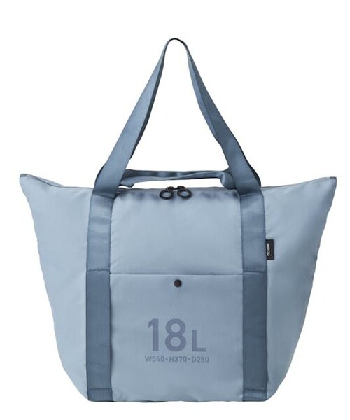 MILESTO(ミレスト)の「MILESTO/ミレスト ポケッタブルトートバッグ 18L(トートバッグ・メンズ・ライトグレー/レンガ/グリーン/ブラック/サックスブルー/ネイビー・ONE SIZE)」の5枚目の写真