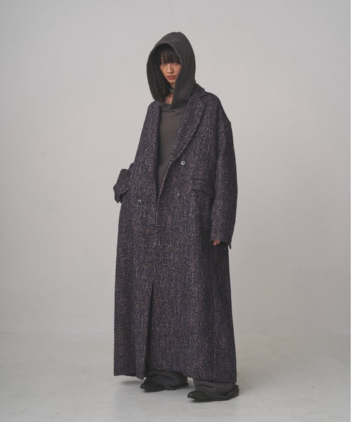 ユハJuha チェスターコート JUHA】STUDIOUS別注 BELTED OVER COAT（チェスターコート