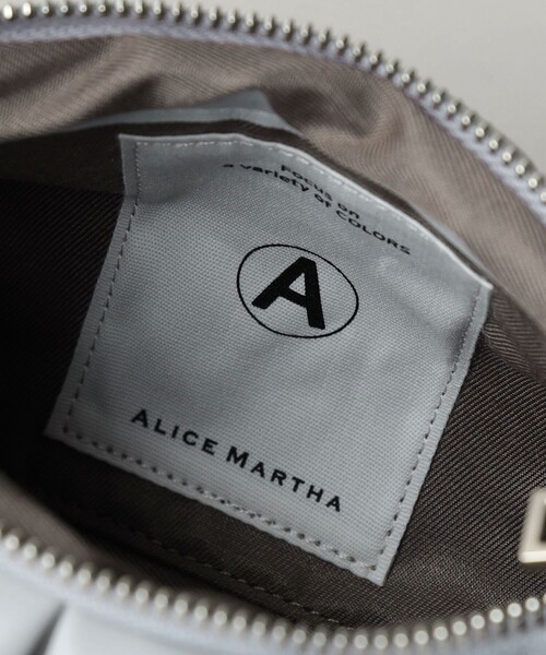 ALICE MARTHA(アリスマシャ)の「<ALICE MARTHA>Erin Mini(ショルダーバッグ・レディース・シルバー/ブラック/ライトグレー・FREE)」の20枚目の写真