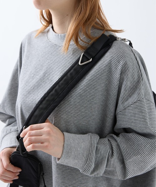 Mサイズ／キルティングショルダーバッグ＋ポーチ／ブラック キルティングショルダーバッグ（ブラック「ミッキーモチーフ