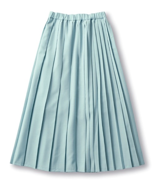 Sunny clouds（サニークラウズ）の「サニークラウズ　アシメトリープリーツスカート（スカート・レディース・ダークネイビー/ライトベージュ/ミント・LARGE/MEDIUM/NM/X-LARGE/XX-LARGE）」の21枚目の写真