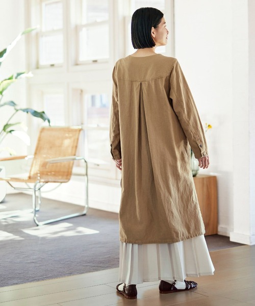 Sunny clouds（サニークラウズ）の「サニークラウズ　アシメトリープリーツスカート（スカート・レディース・ダークネイビー/ライトベージュ/ミント・LARGE/MEDIUM/NM/X-LARGE/XX-LARGE）」の6枚目の写真