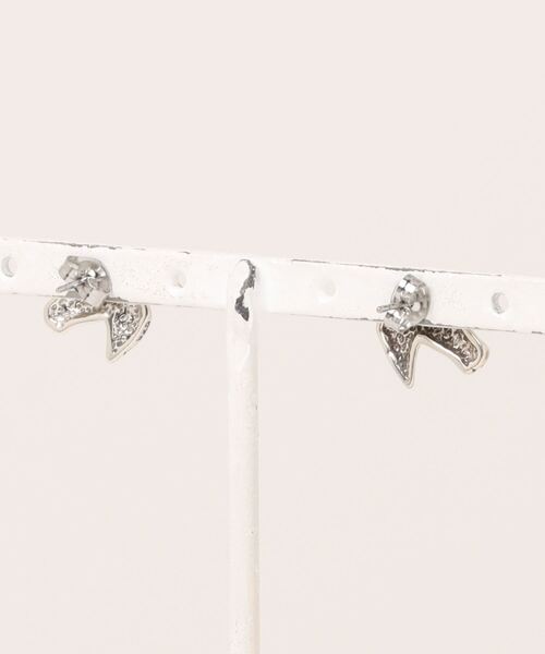 ear PAPILLONNER（イアパピヨネ）の「《スターリングシルバー使用》ハーフホースピアス（ピアス（両耳用）・レディース・シルバー系その他5・FREE）」の8枚目の写真