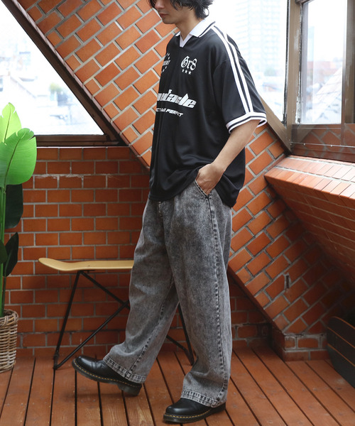 8(eight)(エイト)の「サッカー半袖Tシャツ(Tシャツ/カットソー・メンズ・オフホワイト/ネイビー/ブラック・MEDIUM/LARGE)」の18枚目の写真