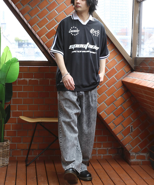 8(eight)(エイト)の「サッカー半袖Tシャツ(Tシャツ/カットソー・メンズ・オフホワイト/ネイビー/ブラック・MEDIUM/LARGE)」の20枚目の写真