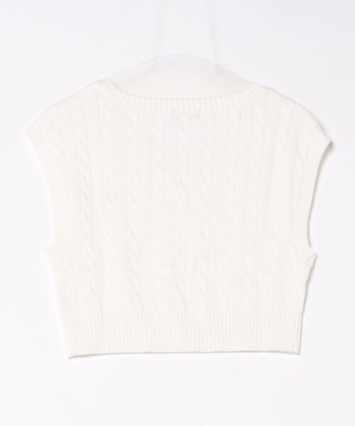 Heather(ヘザー)の「【POLO BCS(ポロ・ビーシーエス)】ニットベスト 110509(ベスト・レディース・グレー/ホワイト・FREE)」の20枚目の写真