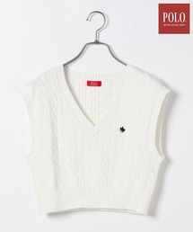 Heather | 【POLO BCS(ポロ・ビーシーエス)】ニットベスト 110509(ベスト)