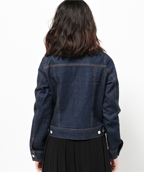 one after another NICE CLAUP（ワンアフターアナザーナイスクラップ）の「【ナイスクラップ】Ｇジャン（デニムジャケット・レディース・インディゴブルー/ブルー・FREE）」の8枚目の写真