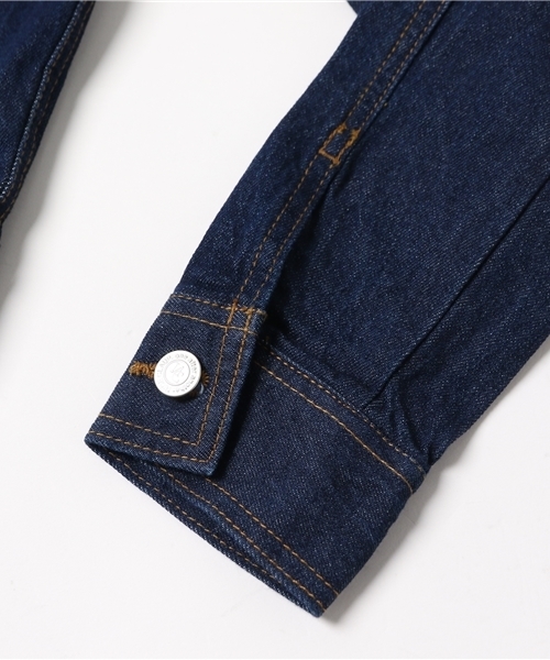 one after another NICE CLAUP（ワンアフターアナザーナイスクラップ）の「【ナイスクラップ】Ｇジャン（デニムジャケット・レディース・インディゴブルー/ブルー・FREE）」の4枚目の写真