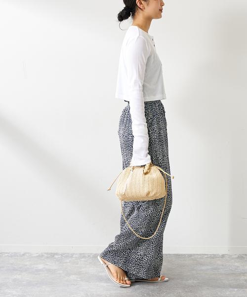 sana（サナ）の「【SANA/サナ】CARDIGAN：カーディガン（カーディガン/ボレロ・レディース・ホワイト/ライトグレー・FREE）」の22枚目の写真