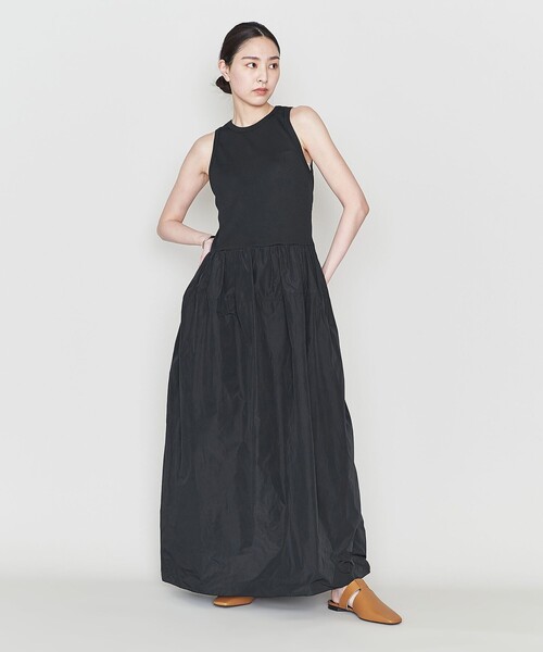 UNITED ARROWS 【ASTRAET】 アストラットノースリワンピース ASTRAET＞スキッパー スリット ノースリーブワンピース