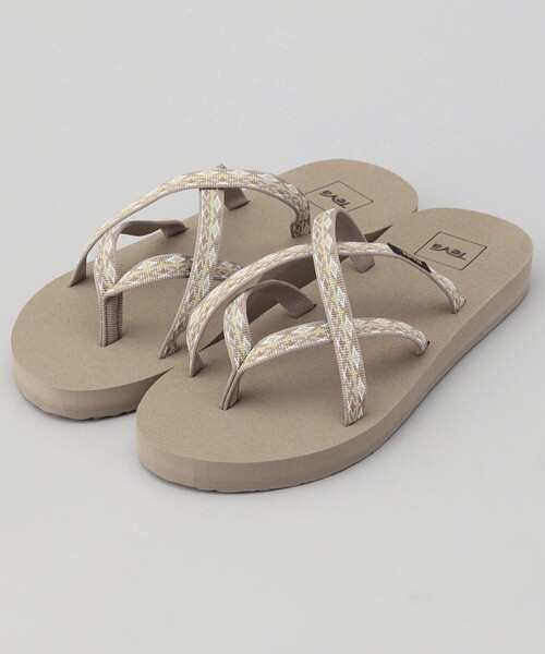 FREAK'S STORE(フリークスストア)の「Teva/テバ Olowahu/レディース オロワフ(サンダル・レディース・ブラック/ベージュ・6/8/7)」の1枚目の写真