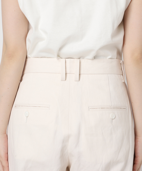 journal standard L'essage（ジャーナルスタンダードレサージュ）の「ワイドチノパンツ（チノパンツ・レディース・ホワイト/ベージュ・36/38）」の19枚目の写真