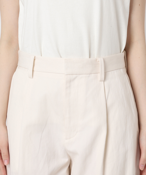 journal standard L'essage（ジャーナルスタンダードレサージュ）の「ワイドチノパンツ（チノパンツ・レディース・ホワイト/ベージュ・36/38）」の21枚目の写真