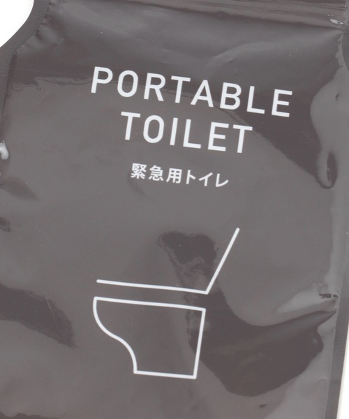 LAKOLE（ラコレ）の「どこでも簡易トイレ / 113643（アウトドアグッズ・レディース・ブラック・FREE）」の4枚目の写真