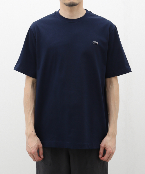 LACOSTE(ラコステ)の「LACOSTE (ラコステ) Heavy Pique T-Shirt TH5830-99(Tシャツ/カットソー・メンズ・ブラック/ホワイト/ネイビー・3/4/5)」の5枚目の写真
