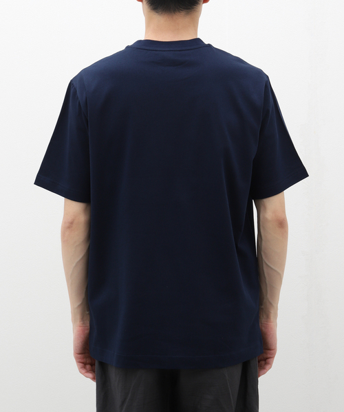 LACOSTE(ラコステ)の「LACOSTE (ラコステ) Heavy Pique T-Shirt TH5830-99(Tシャツ/カットソー・メンズ・ブラック/ホワイト/ネイビー・3/4/5)」の7枚目の写真