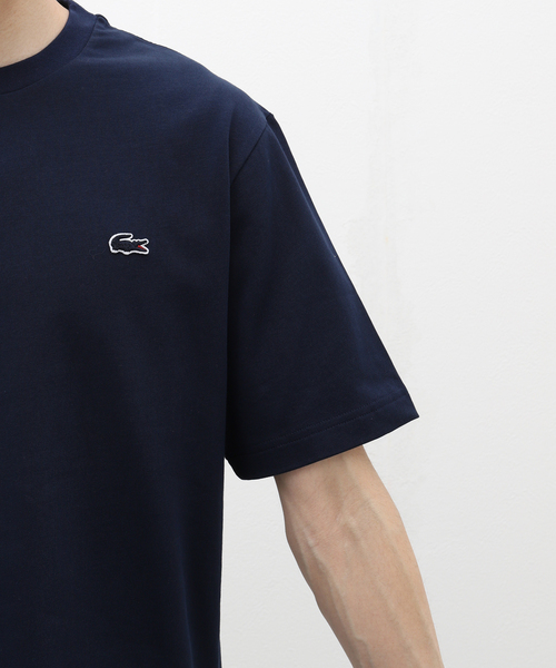 LACOSTE(ラコステ)の「LACOSTE (ラコステ) Heavy Pique T-Shirt TH5830-99(Tシャツ/カットソー・メンズ・ブラック/ホワイト/ネイビー・3/4/5)」の10枚目の写真