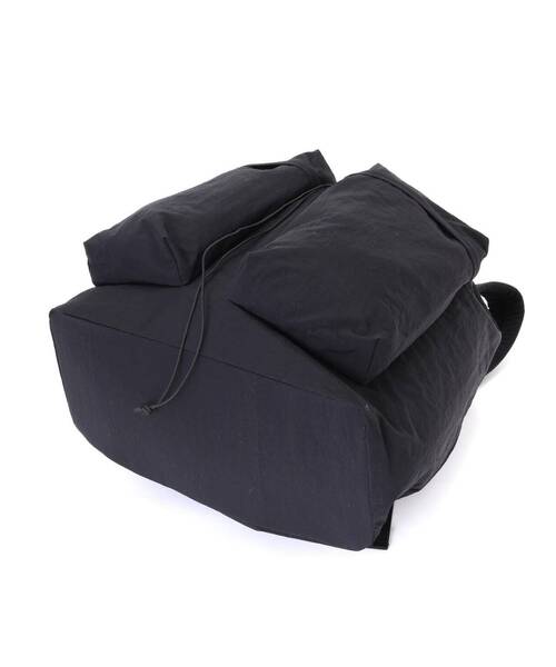SLOW(スロウ)の「SLOW(スロウ)Span nylon-draw string day pack-2024SS(バックパック/リュック・メンズ・ブラック・F)」の11枚目の写真