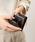 SLOW�i�X���E�j�́uSLOW �X���E / bono-clasp mini wallet �Ȗ؃��U�[�~�j�E�H���b�g �X�}�[�g�E�H���b�g �v���z / 333S130L�i���z�j�v�b�u���b�N