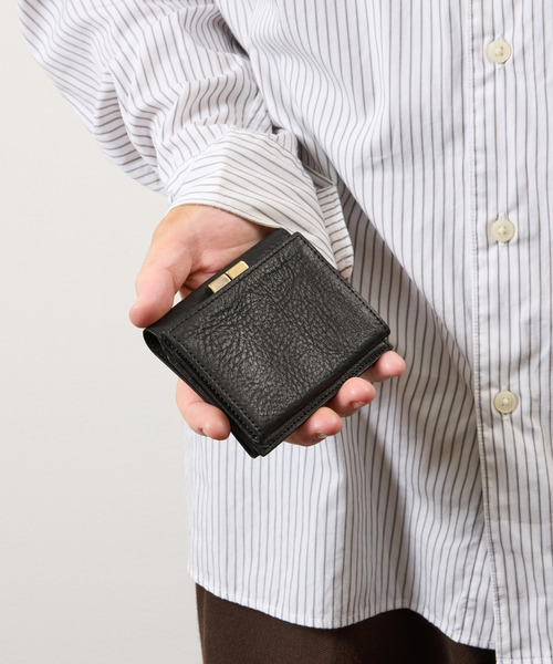 SLOW スロウ / bono-clasp mini wallet 栃木レザーミニ