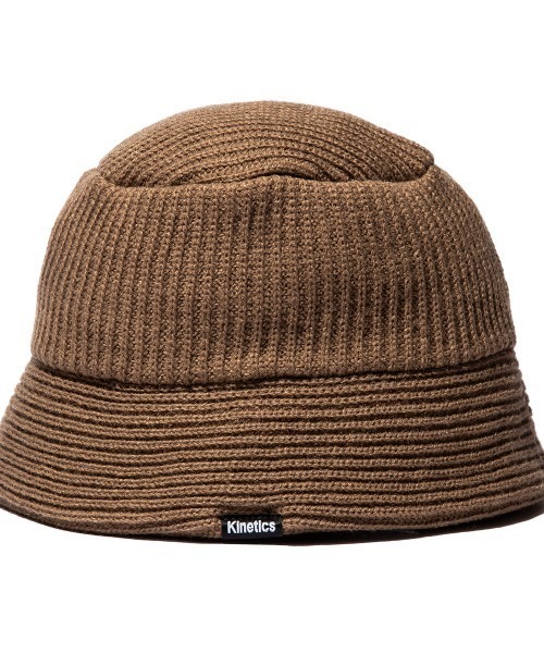 Kinetics(キネティクス)の「Kinetics KNIT BUCKET HAT(キネティクス ニット バケット ハット)(ハット・メンズ・ブラック/Olive /ベージュ・FREE)」の10枚目の写真