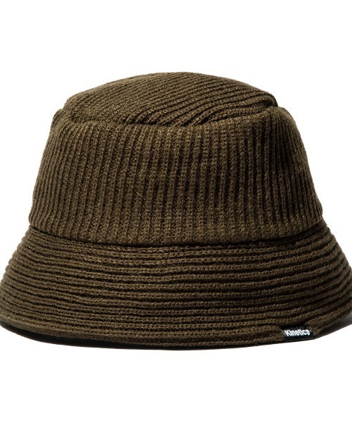 Kinetics(キネティクス)の「Kinetics KNIT BUCKET HAT(キネティクス ニット バケット ハット)(ハット・メンズ・ブラック/Olive /ベージュ・FREE)」の20枚目の写真
