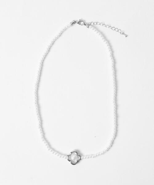 WEGO(ウィゴー)の「WEGO/フラワーモチーフパールネックレス(ネックレス・レディース・その他2/その他1・FREE)」の5枚目の写真
