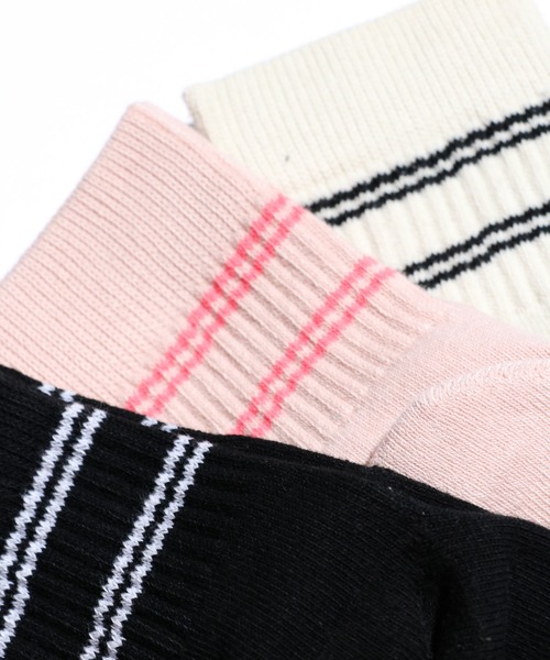STANCE（スタンス）の「STANCE/スタンス BASIC QUARTER 3 PACK（ソックス/靴下・メンズ・マルチ/ホワイト/ピンク・FREE）」の13枚目の写真