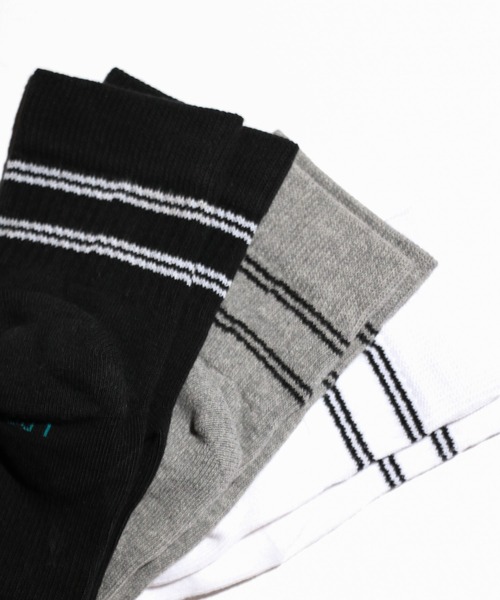 STANCE（スタンス）の「STANCE/スタンス BASIC QUARTER 3 PACK（ソックス/靴下・メンズ・マルチ/ホワイト/ピンク・FREE）」の17枚目の写真