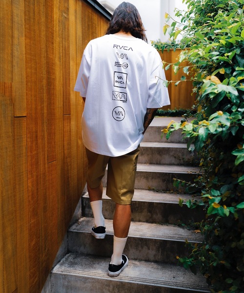 セール】RVCA メンズ ALL LOGO Tシャツ 【2024年夏モデル