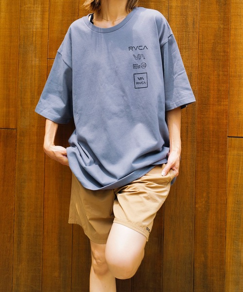 【RVCA】バックグラフィック 半袖 Tシャツ ブラック / 送料無料 セール】RVCA メンズ ALL LOGO Tシャツ 【2024年夏モデル