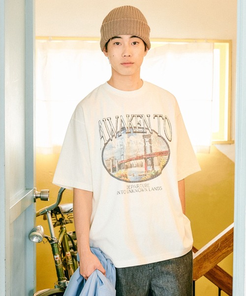 プリントビッグTシャツ プリントBIG-Tシャツ | [公式]レプシィム （LEPSIM）通販