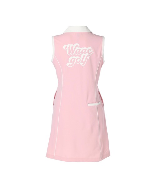WAAC(ワック)の「WOMENS ハイゲージカノコワンピース(ワンピース・レディース・ホワイト/ライトピンク・SMALL/X-SMALL/XX-SMALL/MEDIUM)」の12枚目の写真