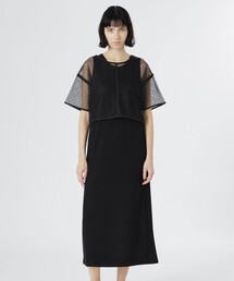 LOVELESS（ラブレス）の「メッシュレイヤードカットソーワンピース（ワンピース）」