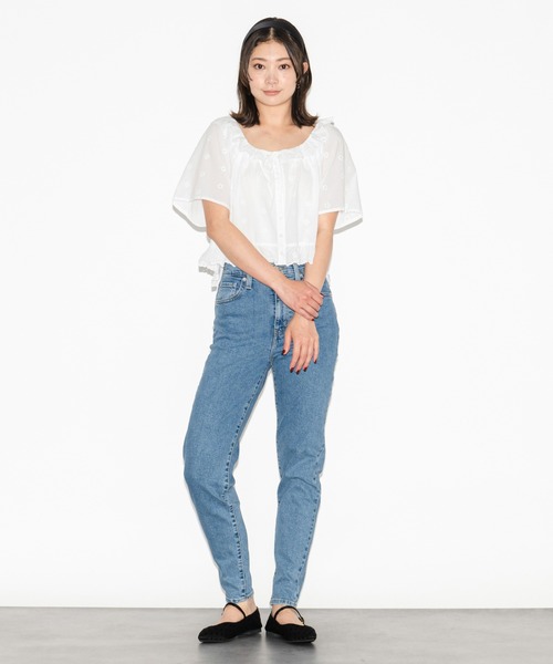 Levi's（リーバイス）の「Levi's/リーバイス  LYKA 半袖ブラウス ホワイト BRIGHT WHITE（シャツ/ブラウス・レディース・ホワイト・M/S/XS）」の10枚目の写真