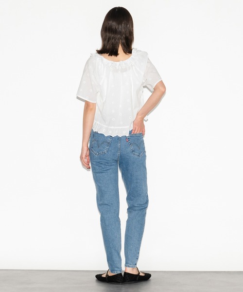 セール】Levi's/リーバイス LYKA 半袖ブラウス ホワイト BRIGHT