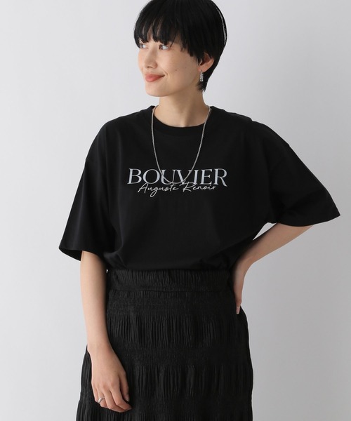 LEPSIM（レプシィム）の「箔プリントLOGO-T　121987（Tシャツ/カットソー・レディース・オフホワイト/ブラック・FREE）」の16枚目の写真