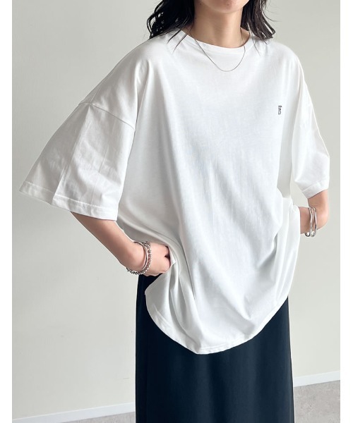 未使用 DEVASTEE pour IENA Tシャツ ホワイト ショートワイドTシャツ | 【FOREVER 21 JAPAN】(フォーエバー