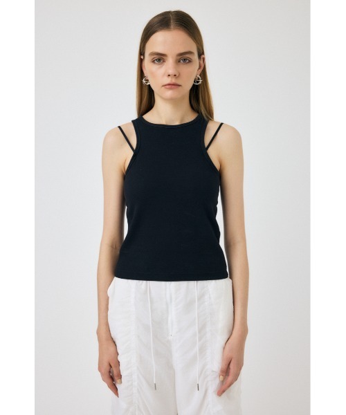 MOUSSY(マウジー)の「STRAP MINIMAL タンクトップ(タンクトップ・レディース・ホワイト/ブラック/ライトグレー/レッド・1/2)」の22枚目の写真