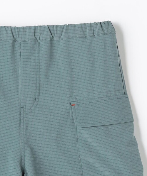 UNIVERSAL OVERALL(ユニバーサルオーバーオール)の「【別注】<UNIVERSAL OVERALL>TJ ポケットショートパンツ / キッズ 140cm-160cm(その他パンツ・キッズ・オリーブ/ブラック・L(160cm)/M(140-150cm))」の6枚目の写真