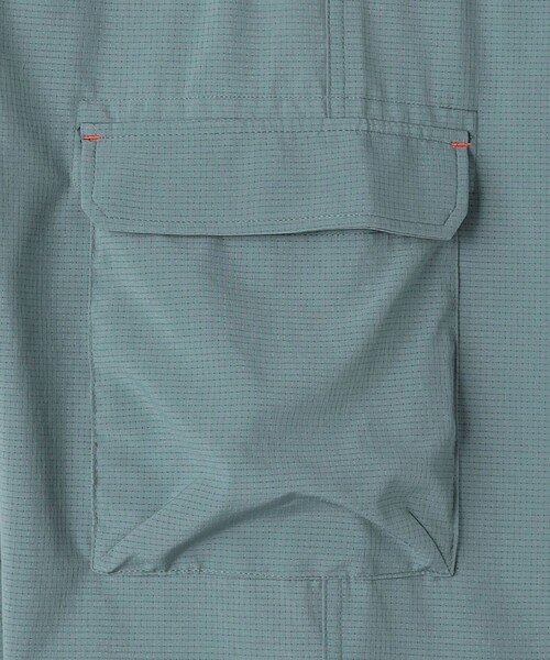 UNIVERSAL OVERALL(ユニバーサルオーバーオール)の「【別注】<UNIVERSAL OVERALL>TJ ポケットショートパンツ / キッズ 140cm-160cm(その他パンツ・キッズ・オリーブ/ブラック・L(160cm)/M(140-150cm))」の10枚目の写真