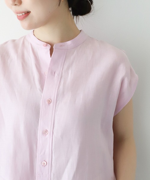 TICCA（ティッカ）の「【TICCA】2WAYリネンフレンチシャツ