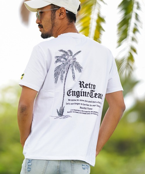 【YESEYESEE】★Y.E.S パームツリーティー★ パームツリーO/Eティー（Tシャツ/カットソー）｜adamsJUGGLER