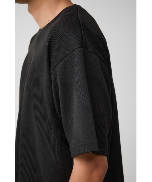 AZUL by moussy(アズールバイマウジー)の「バイアススツイルクルーネックTシャツ(Tシャツ/カットソー・メンズ・ホワイト/ブラック・LARGE/MEDIUM)」の18枚目の写真